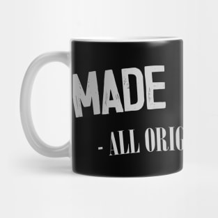 Made In 1980 - All Original Parts / Birthday Gift Design Mug